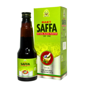 RAKT SAFFA रक्त सफा Natural Blood Purifier Syrup for Healthy & Glowing Skin 225ML