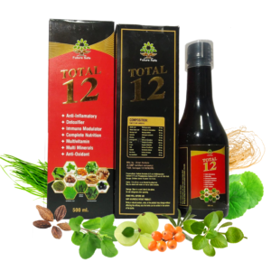 Total12 Ayurvedic Multivitamin | Anti Oxidant | Immuno Booster | Detoxifier | Multi Minerals & Anti Inflamatory Syrup 500 ml (Pack of 1)